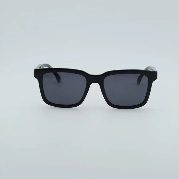 CARRERA 251/S 0807 IR Sunglasses Black Square Frame, Grey Lenses